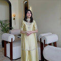 Butter Yellow Silk | 3-Piece
